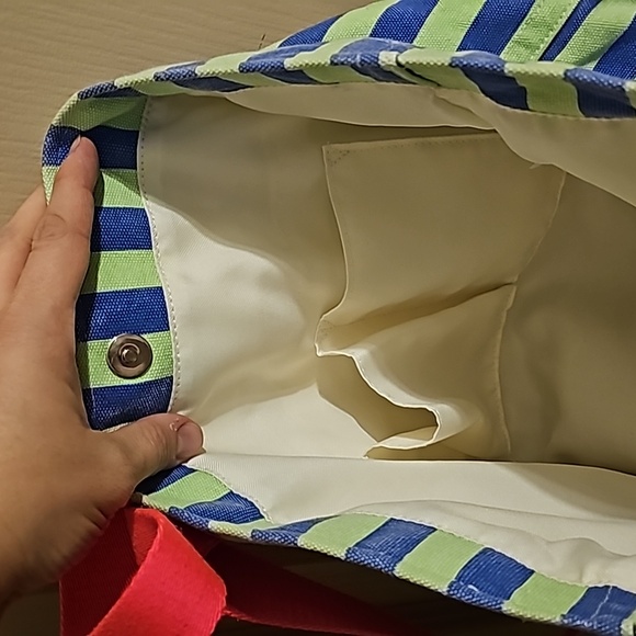 Universal Thread neon pink, green and blue thick fabric tote bag 🎒 - Picture 6 of 8